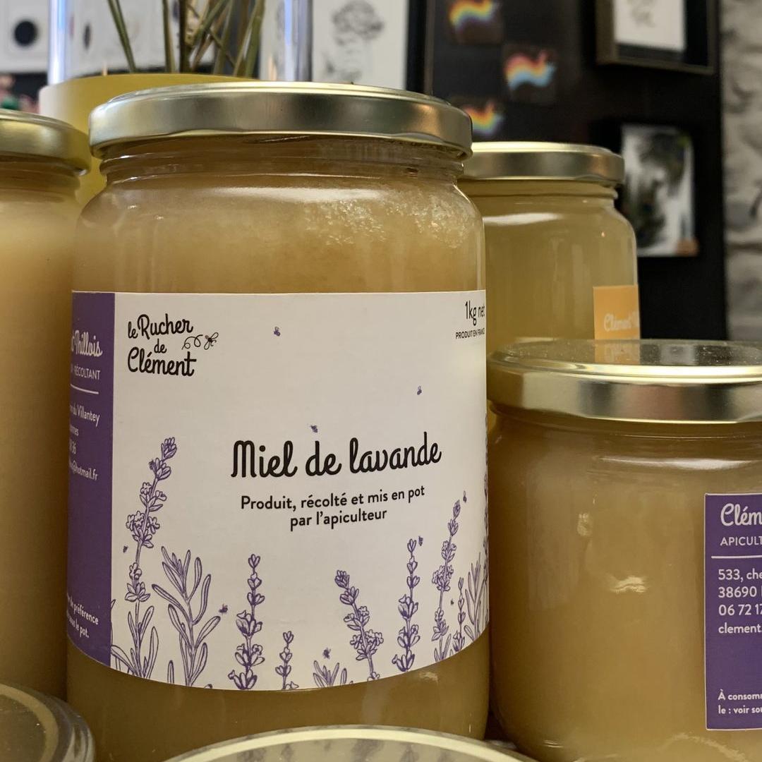 Miel de lavande pot d'un kilo