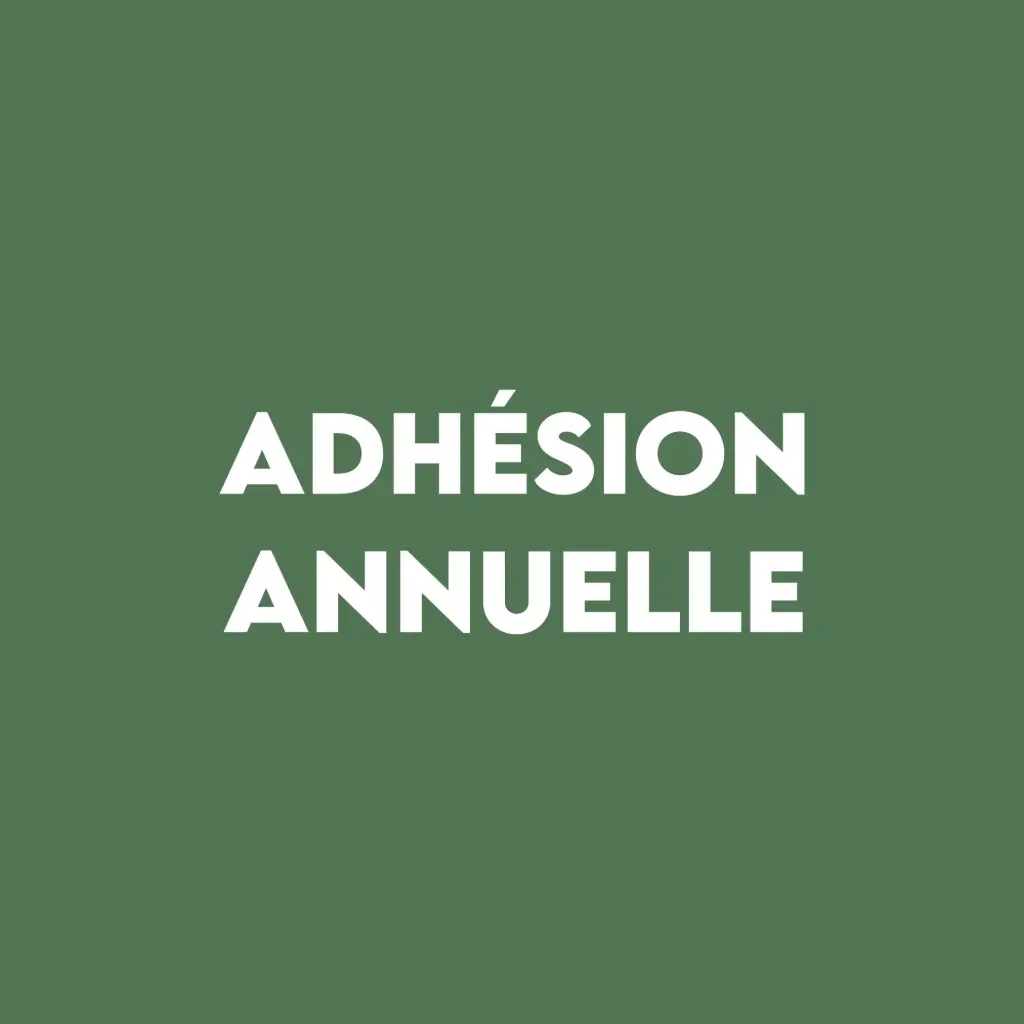 Adhésion 2026 Annuelle