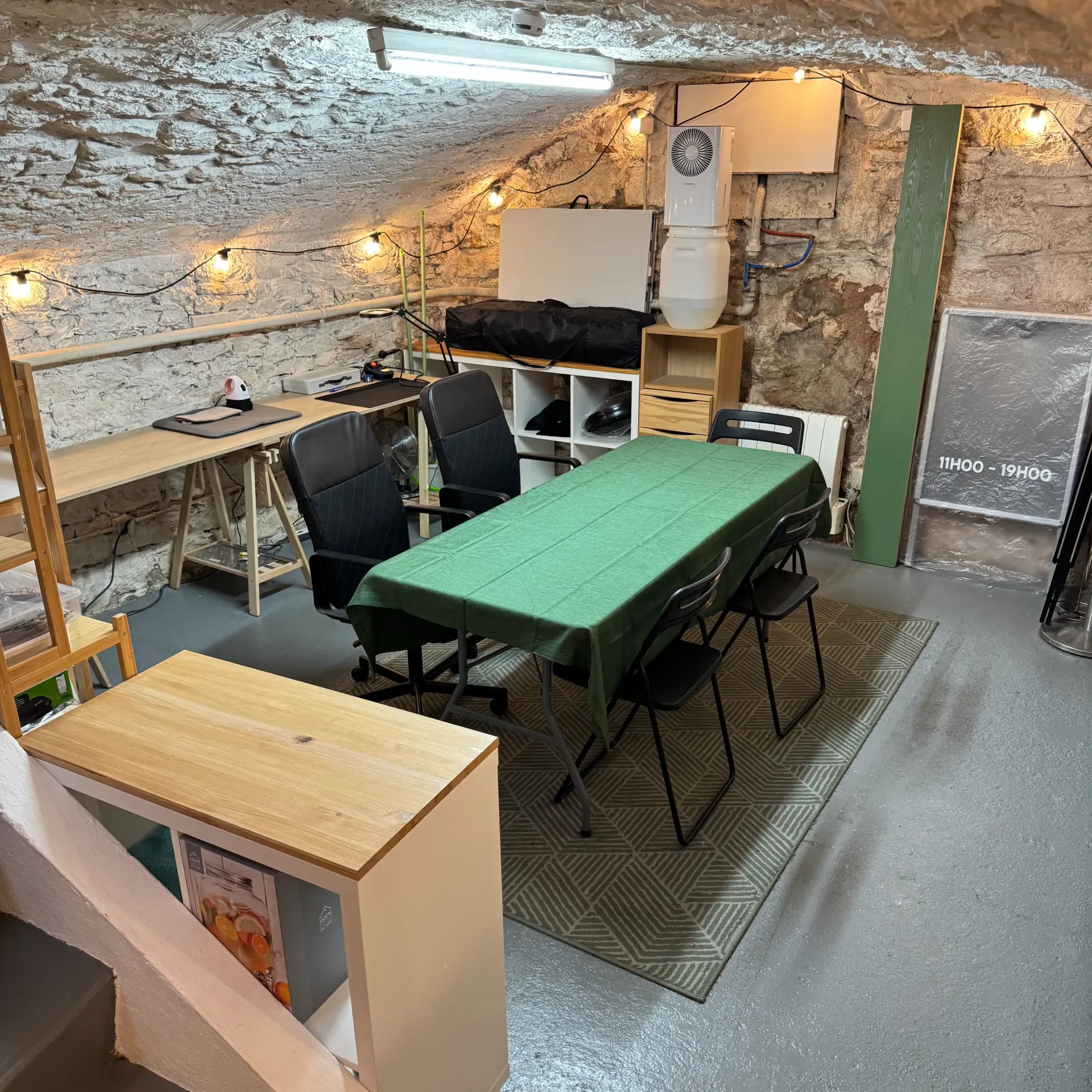 Location pour vos ateliers (Sous-Sol)