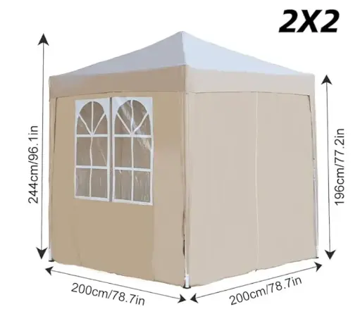 Location Barnum 2x2m